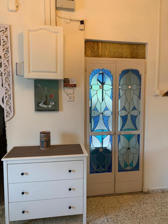 בית האבן העתיק מ-1885 עם מגונית פרטית בחצר Rosh Pinna Luaran gambar